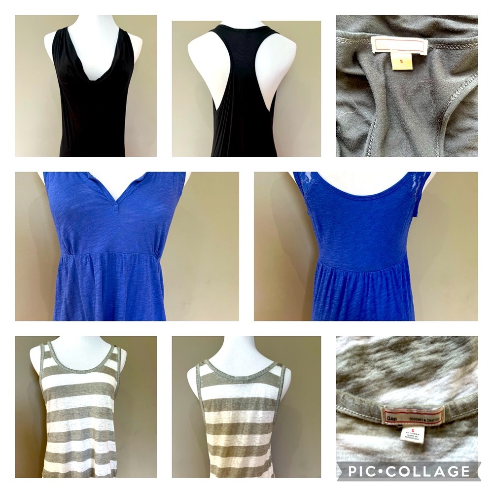 SET OF 3 SMALL TANKS